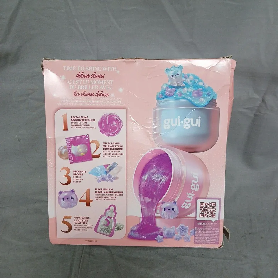 GUI GUI SHIMMER SLIME DELUXE TWIN PACK – PINK BOXED GIFT SET