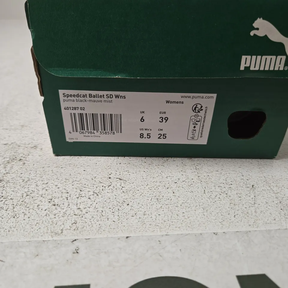 PUMA SPEEDCAT BALLET SD WNS – BLACK/MAUVE MIST, UK 6