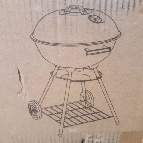 BOXED MEMPHIS FREESTANDING KETTLE GRILL BBQ