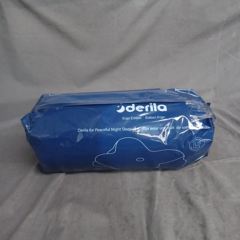 DERILA ERGO NECK PILLOW ERGONOMIC PILLOW CONTOUR NECK SUPPORT