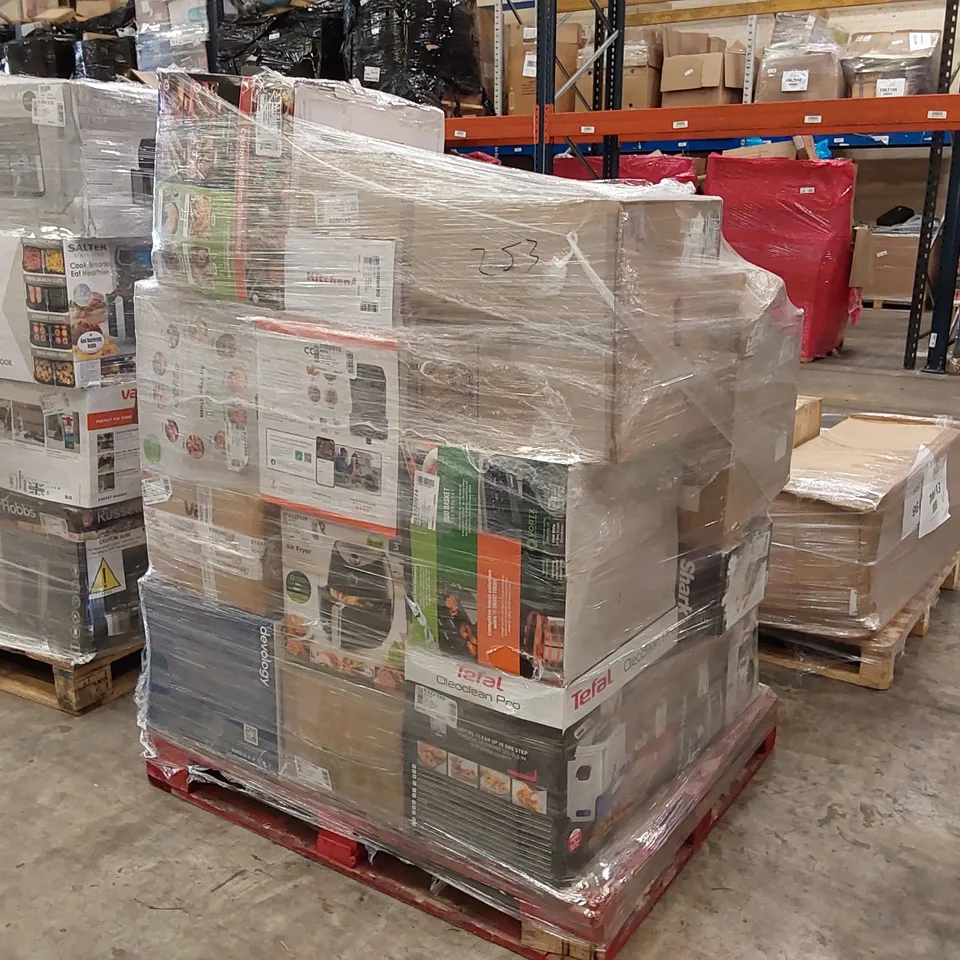 PALLET OF APPROXIMATELY 28 UNPROCESSED RAW RETURN HOUSEHOLD AND ELECTRICAL GOODS TO INCLUDE;