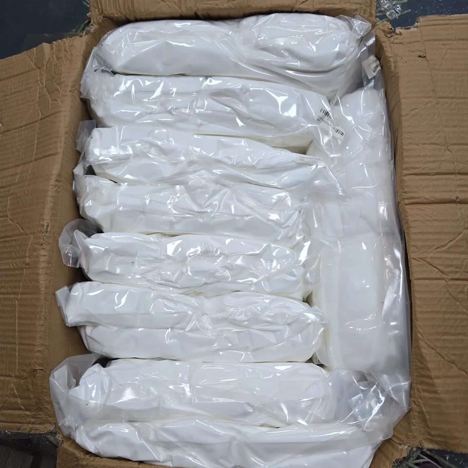 TOPAZ HOME BOX OF 10 ULTRA PLUSH BLANKET HOODIE – WHITE, ONE SIZE FITS ALL