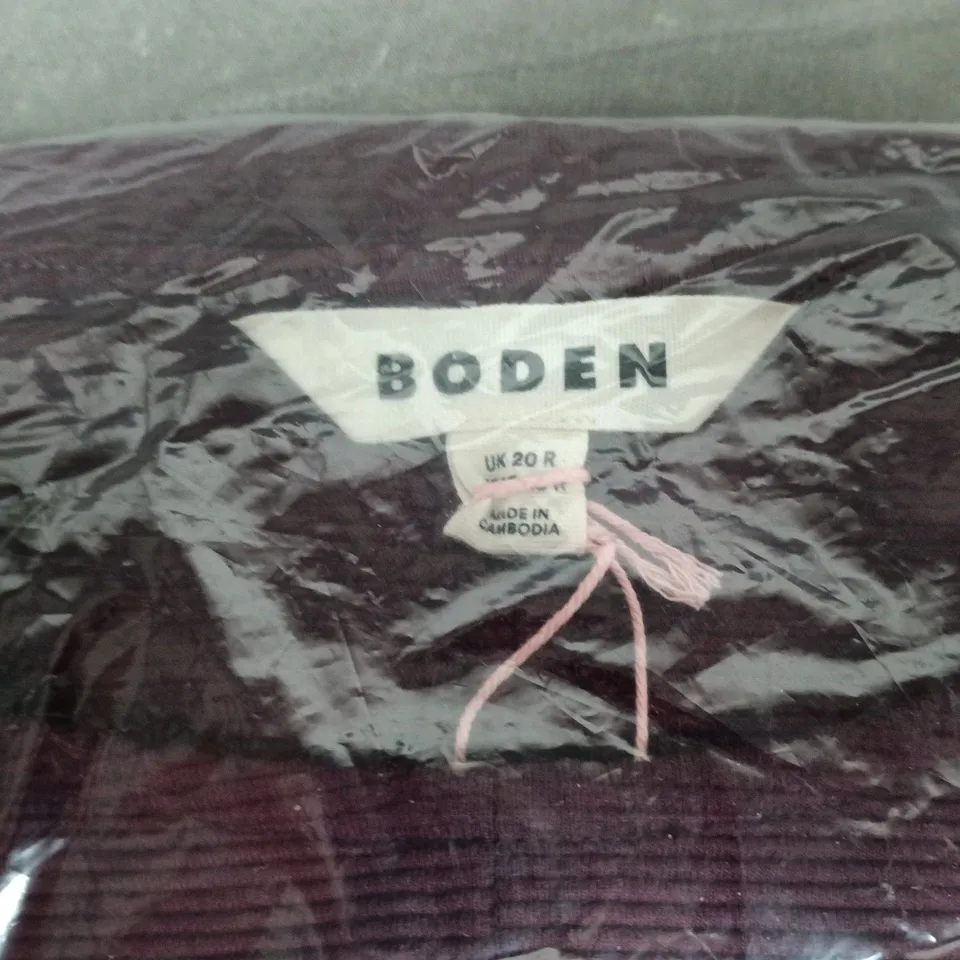 BAGGED BODEN CORNELIA OTTOMAN DRESS - UK 20R