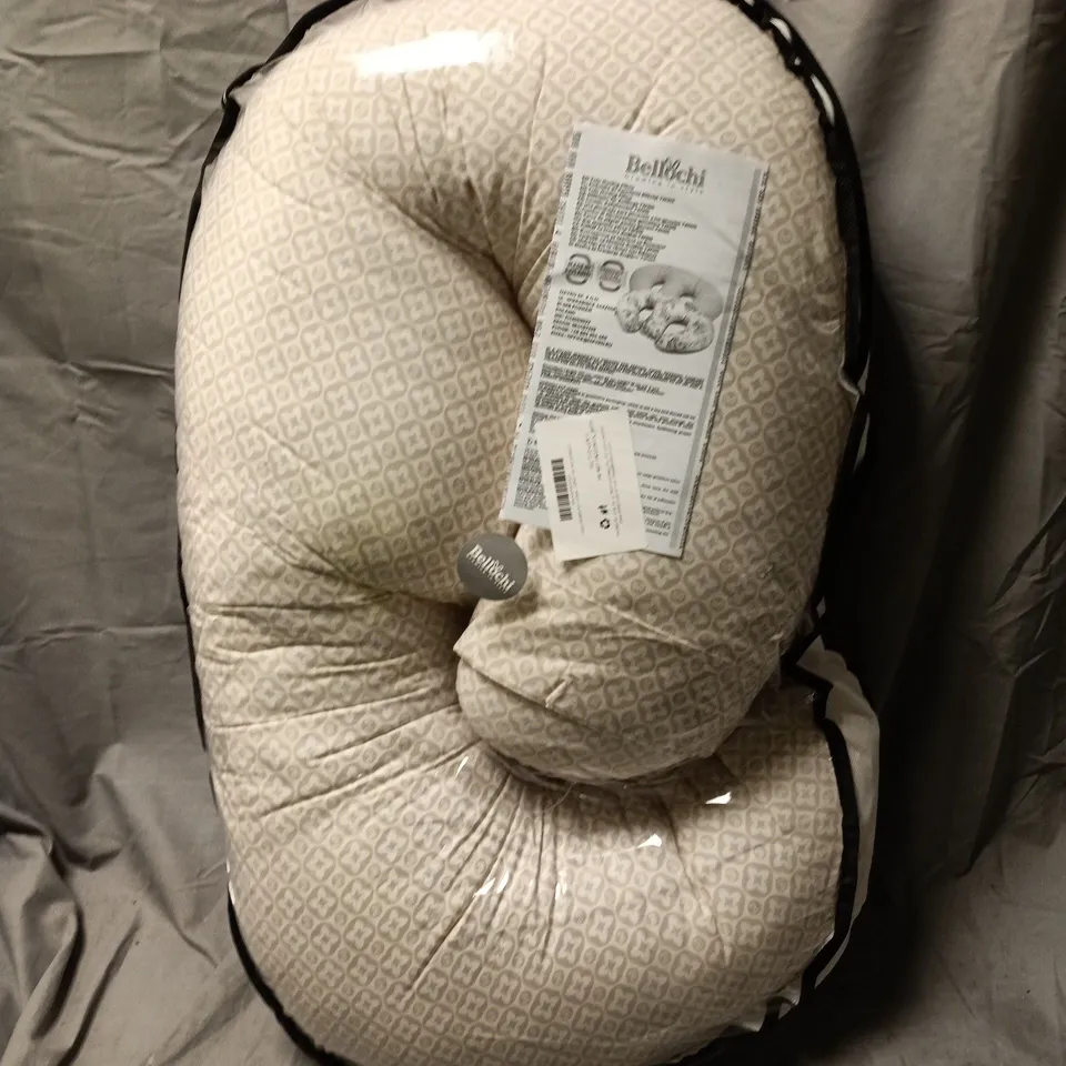 BELLOCHI TWIN NURSING PILLOW – BEIGE GEOMETRIC COVER