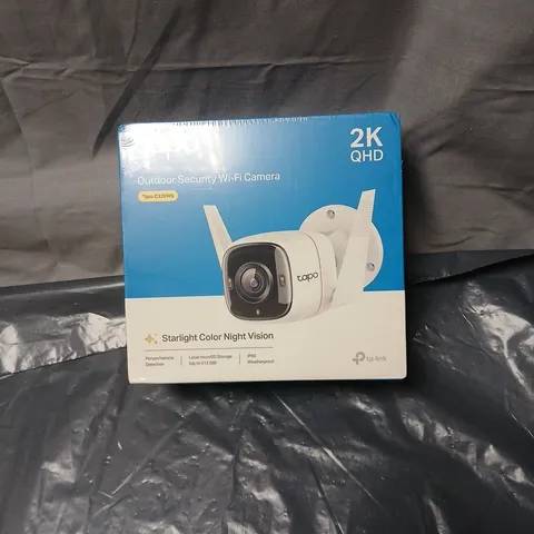TP-LINK TAPO C320WS OUTDOOR SECURITY WI-FI CAMERA – 2K QHD – BOXED, SEALED