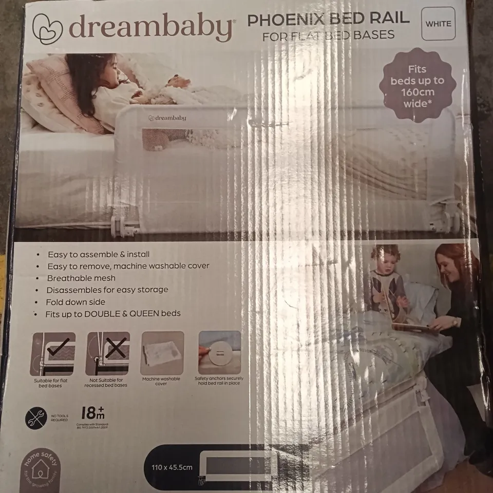 BOXED DREAMBABY PHOENIX BED RAIL