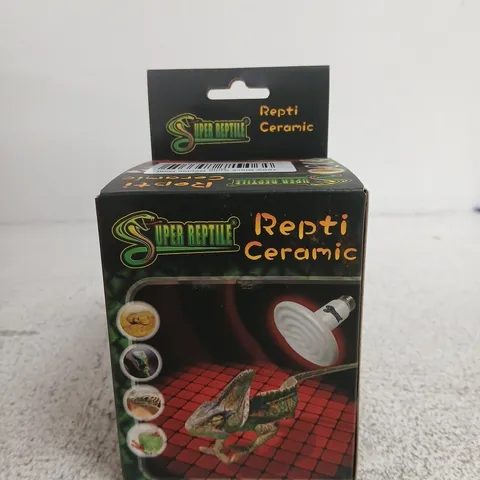 SUPER REPTILE REPTI CERAMIC 100W BLACK CONE REPTILE HEAT BULB BOX OF APPROXIMATELY 45