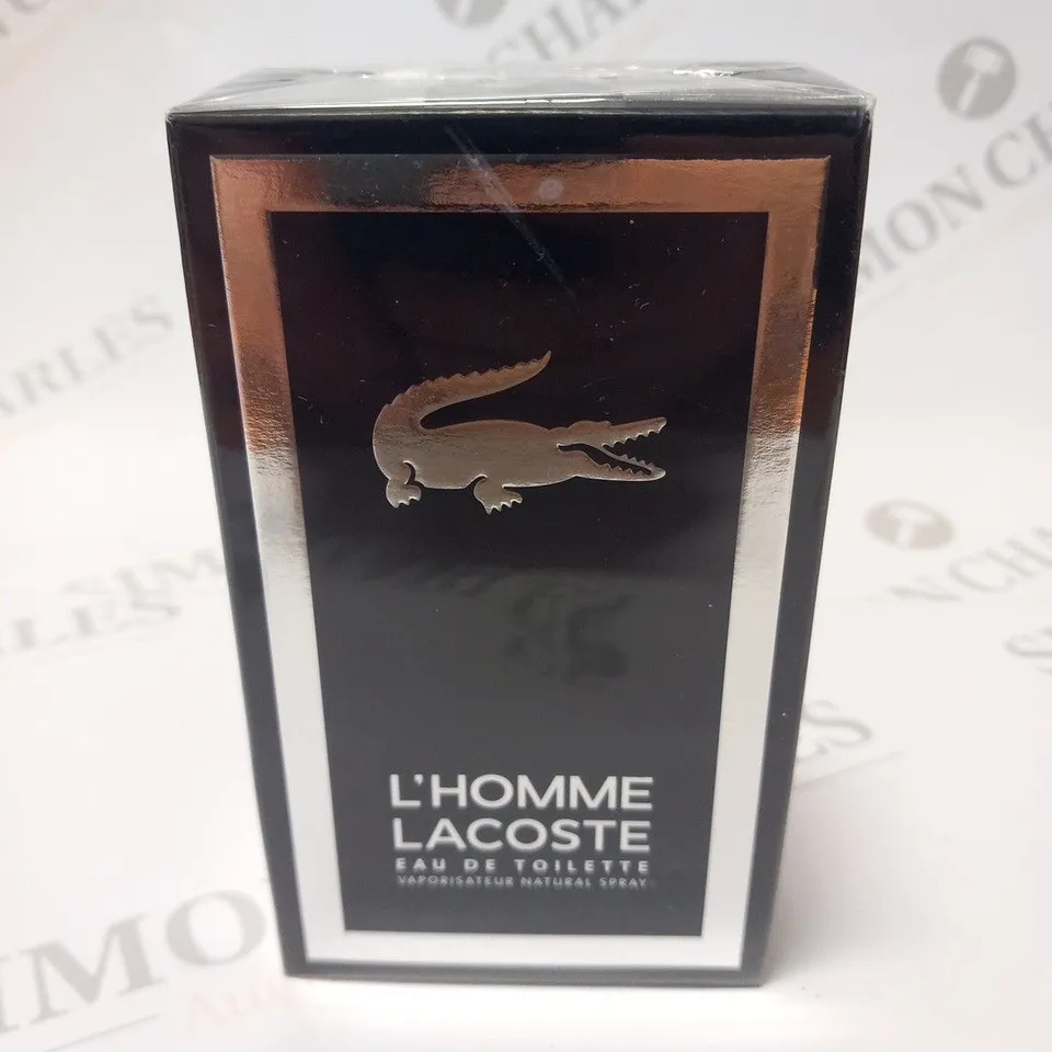 BOXED AND SEALED L'HOMME LACOSTE EAU DE TOILETTE 100ML