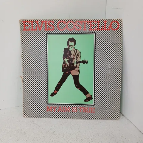 ELVIS COSTELLO – MY AIM IS TRUE LP (GREEN/BLACK ARTWORK)