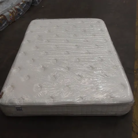 QUALITY BAGGED COOLING 23CM MEMORY FOAM POCKET SPRUNG MATTRESS - 135CM DOUBLE