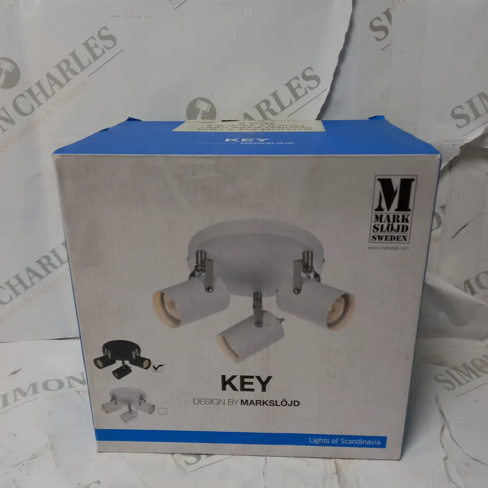 MARKSLOJD KEY 3 LIGHT SPOTLIGHT 