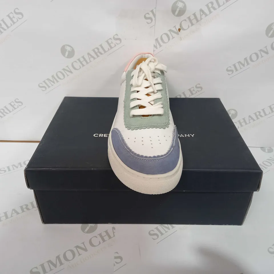 CREW CLOTHING COMPANY CLEO LEATHER TRAINER - EU 40