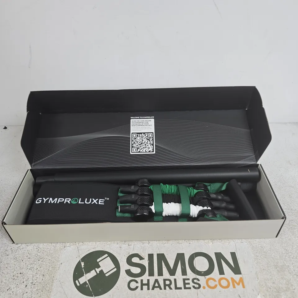 GYMPRO LUXE BAND & BAR SET 2.0