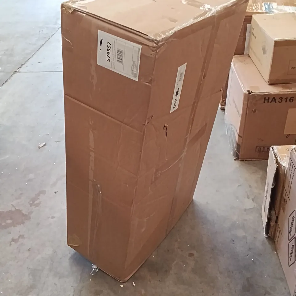 BOXED DINING CHAIRS (SET OF 2) - GREY/BLACK (1 BOX)