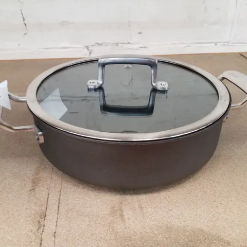 BOXED KUHN RIKON NEW LIFE PRO SWISS MADE RECYCLED ALUMINIUM SHALLOW CASSEROLE POT
