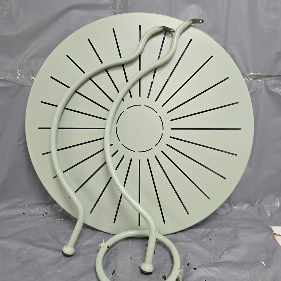 BOXED INN SUNBURST ROCKER TABLE PARTS 