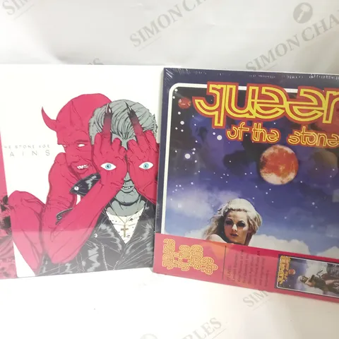 BOX OF 2 QUEENS OF THE STONE AGE SEALED VINYLS - SPECIAL EDITIONS