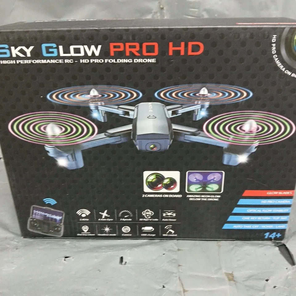 SKY GLOW PRO HD FOLDING DRONE