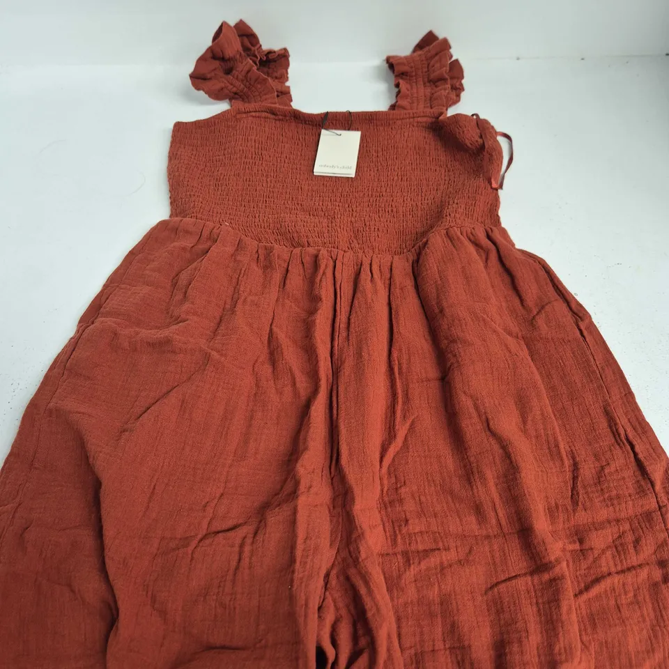 NOBODYS CHILD MAYA JUMPSUIT – UK 16, SOFT BROWN 