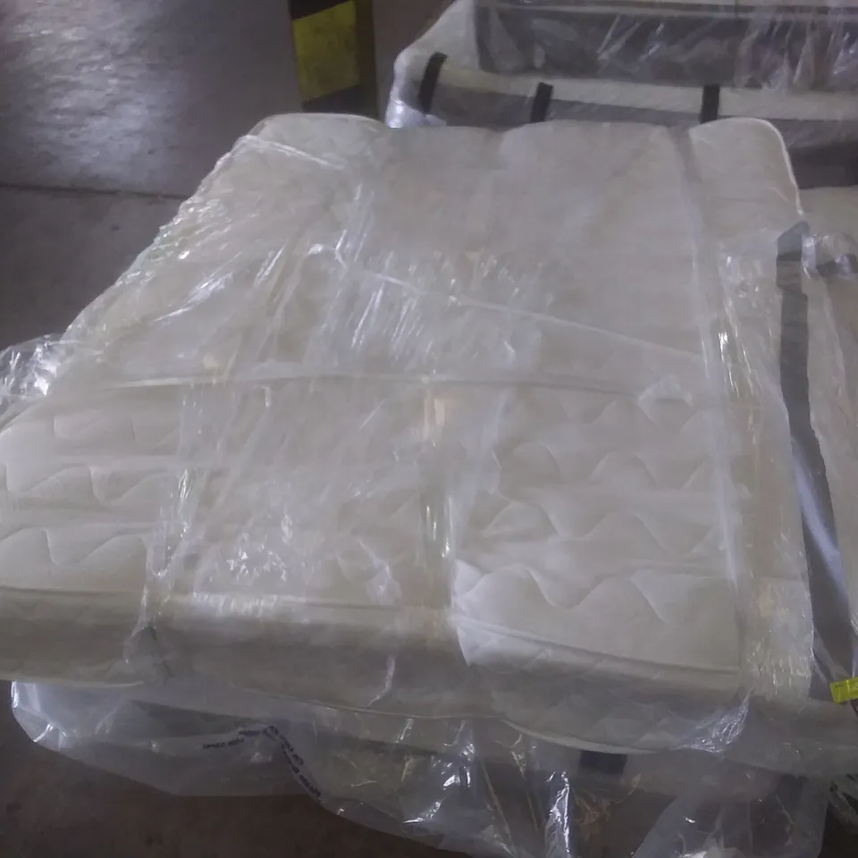 QUALITY BAGGED MEMORY FOAM OPEN COIL KING SIZE 5FT MATTRESS