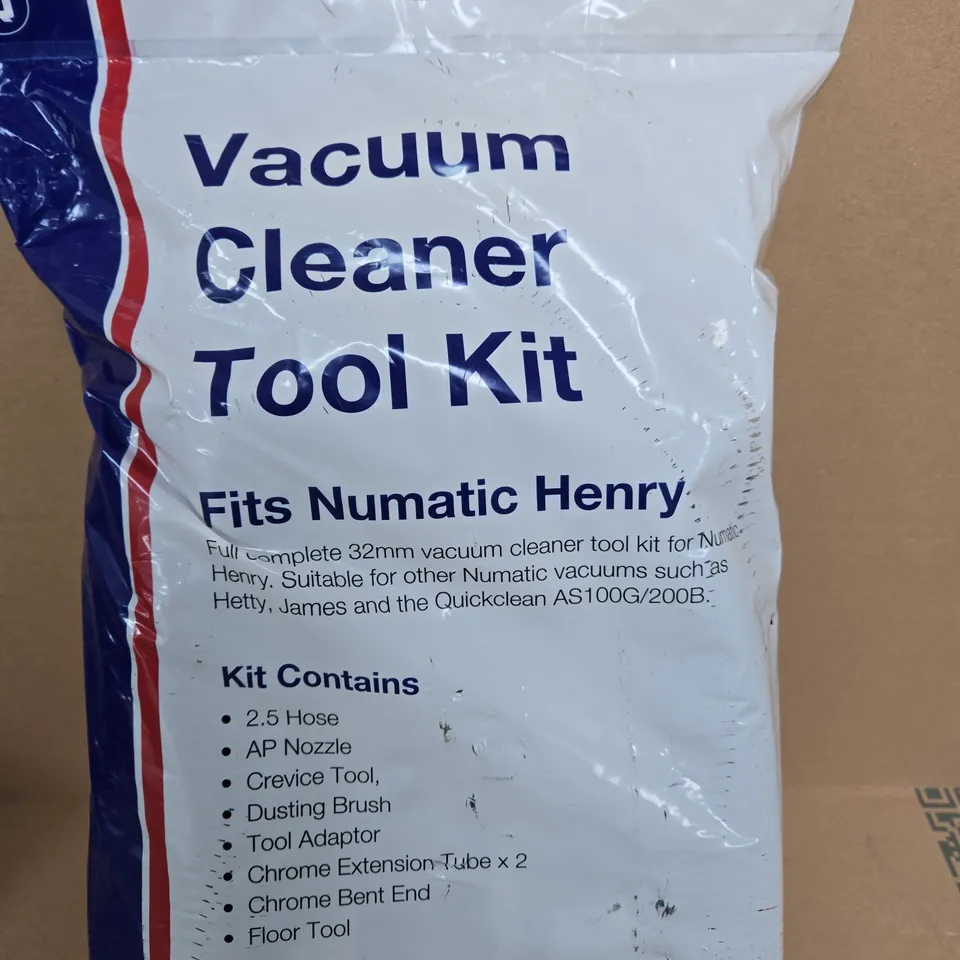 VACUUM CLEANER TOOL KIT FOR NUMATIC HENRY – 32MM, SEALED IN PACKAGING