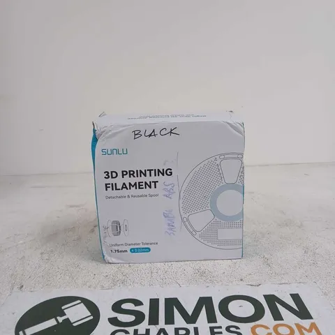 SUNLU BLACK 3D PRINTING FILAMENT 1.75MM