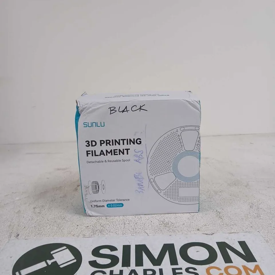 SUNLU BLACK 3D PRINTING FILAMENT 1.75MM