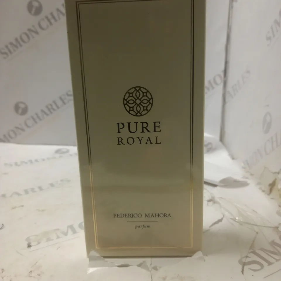 BOXED AND SEALED PURE ROYAL FEDERICO MAHORA PARFUM 50ML