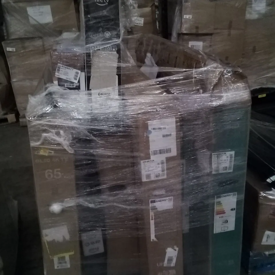 PALLET OF APPROXIMATELY 9 ASSORTED TELEVISIONS TO INCLUDE