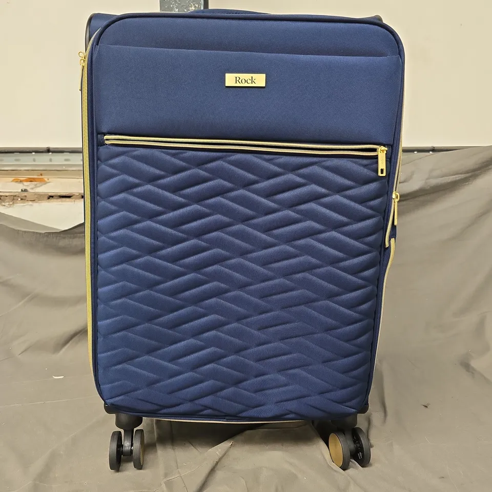 ROCK CABIN SUITCASE IN BLUE 