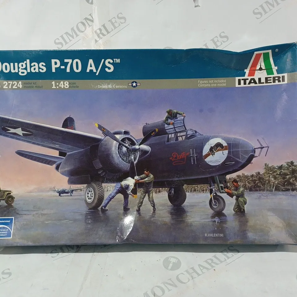 BOXED ITALERI DOUGLASP-70 A/S 1:48 SCALE MODEL KIT