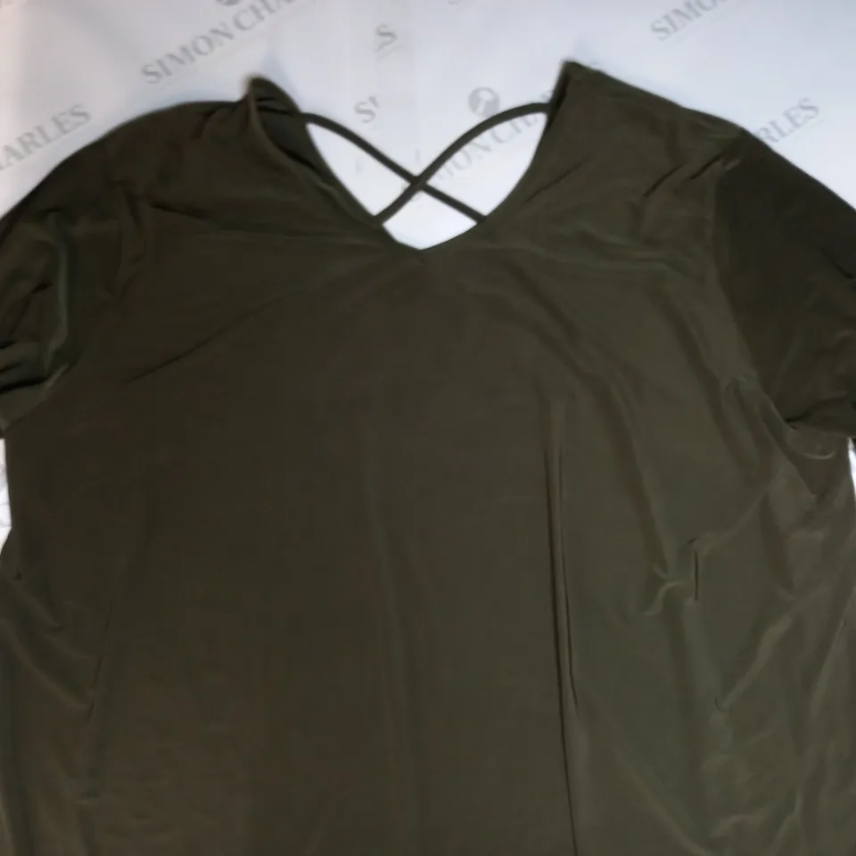 MAISON DE LIMES TOP IN KHAKI SIZE XL