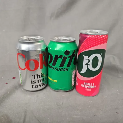 APPROXIMATELY 16 ASSORTED DRINKS TO INCLUDE DIET COKE, SPRITE ZERO, J20, ETC - COLLECTION ONLY