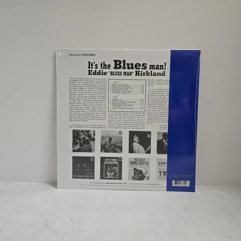 EDDIE KIRKLAND - IT'S THE BLUES MAN! VINYL