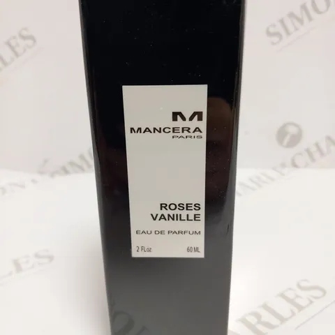 BOXED AND SEALED MANCERA PARIS ROSES VANILLE EAU DE PARFUM 60ML