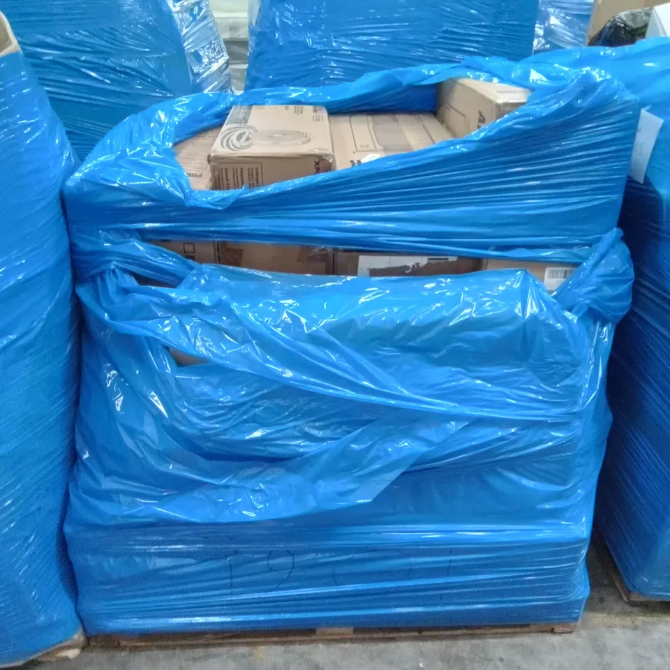 PALLET OF ASSORTED ITEMS INCLUDING AIR COOLERS, XPOWER AIR CIRCULATOR, HOMIDEC DRYING RACK, TIKKLE