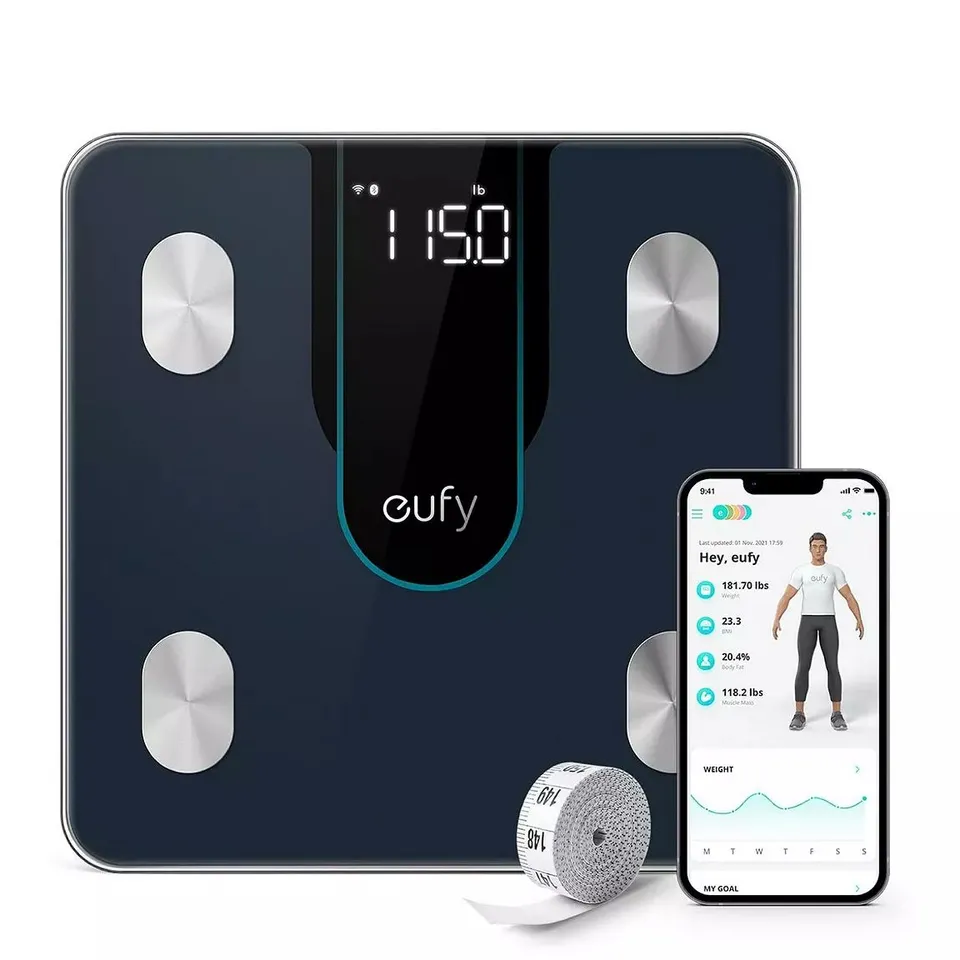 EUFY SMART BODY BLUETOOTH BATHROOM SCALE WITH APP