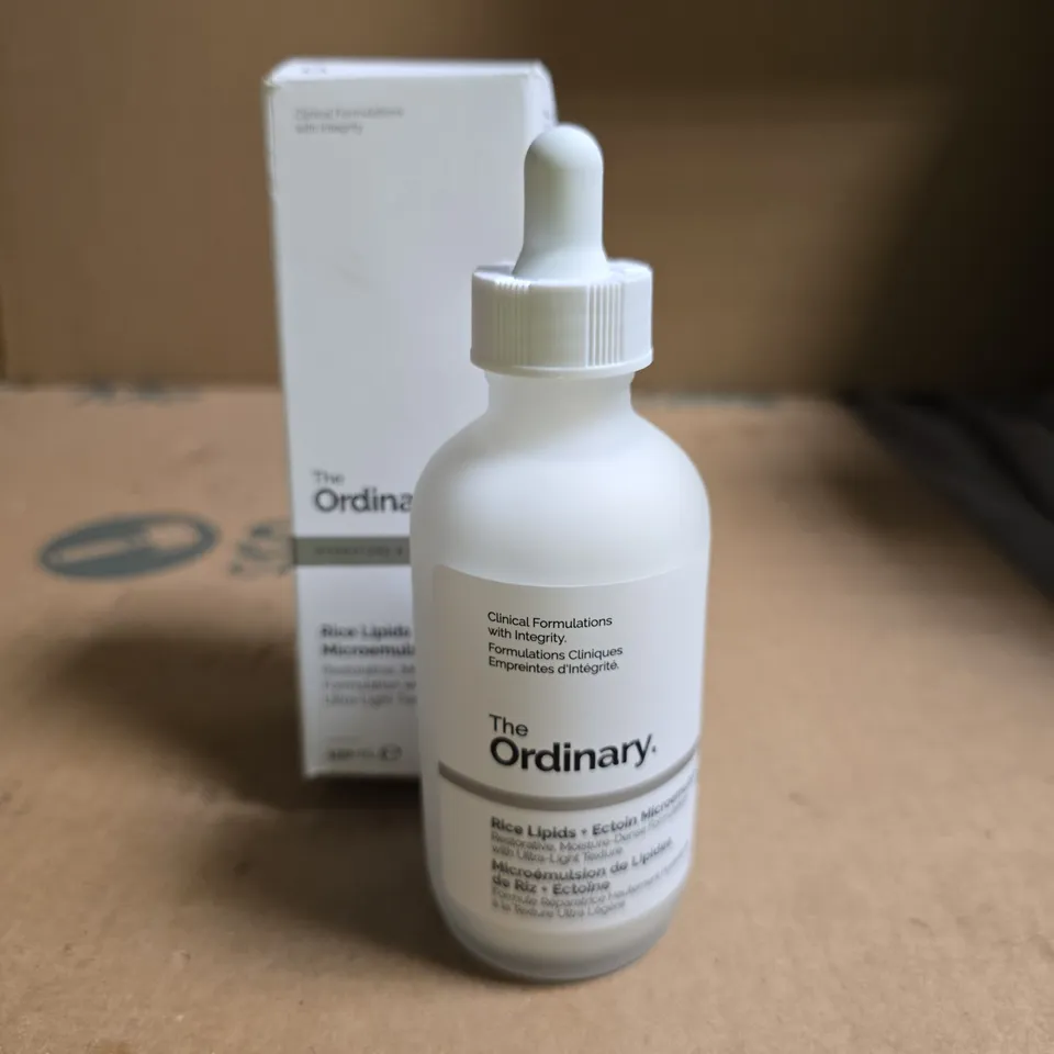 THE ORDINARY RICE LIPIDS + ECTOIN MICROEMULSION – 120ML