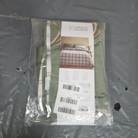 CATHERINE LANSFIELD DUVET COVER SET – SAGE GREEN