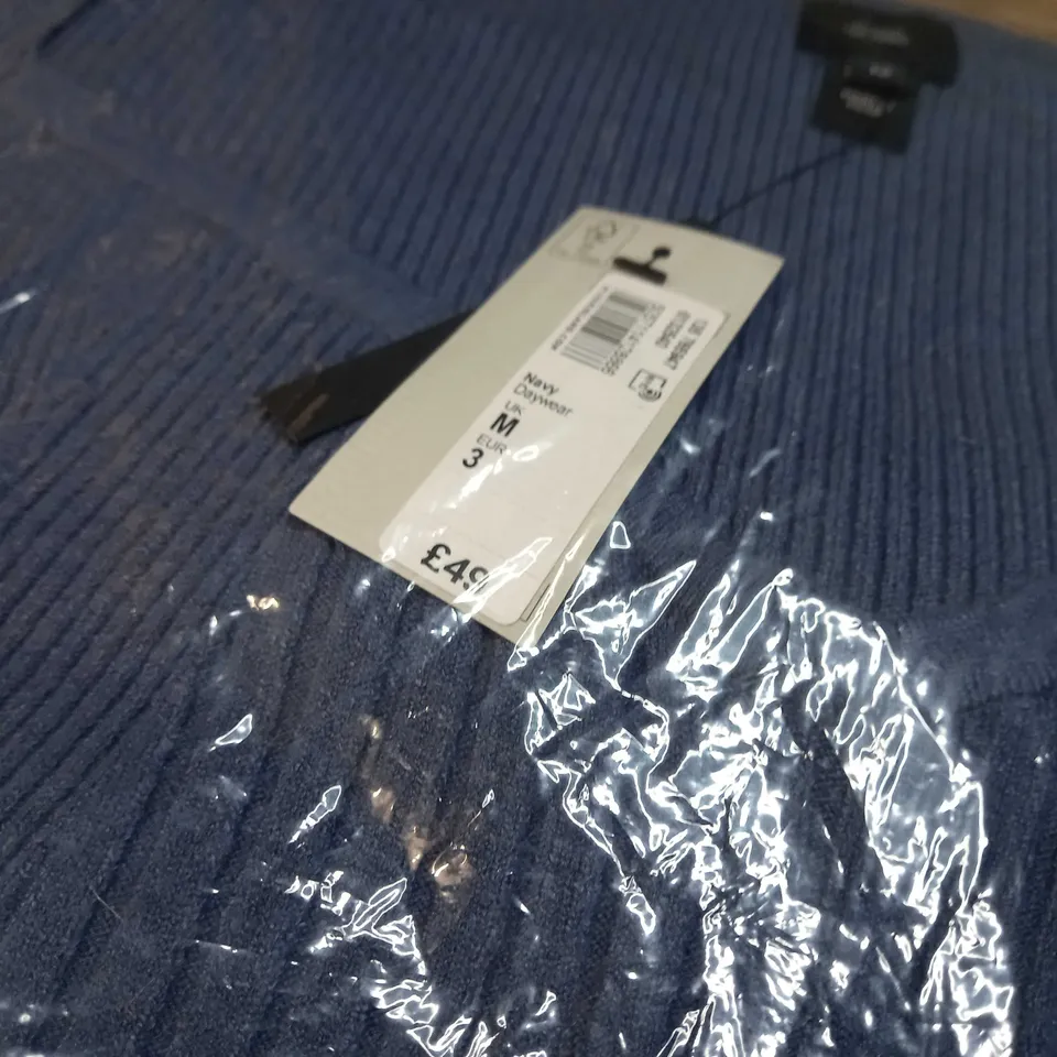 PACKAGED RIVER ISLAND SLATE BLUE DAYWEAR DRESS - MEDIUM