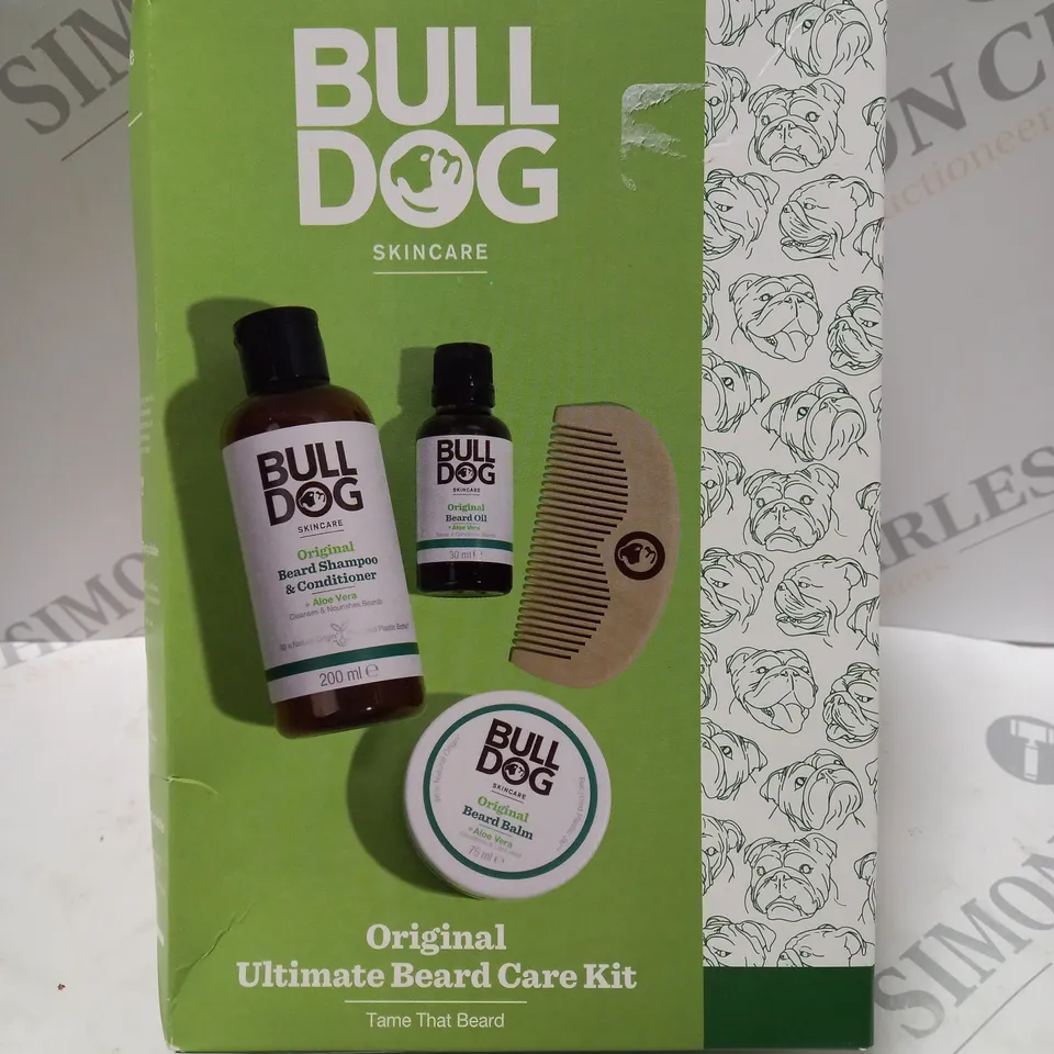 BOXED BULLDOG ULTIMATE BEARD CARE KIT