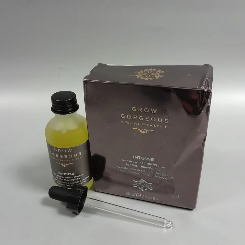 BOXED GROW GORGEOUS HAIR GROWTH INTENSE SERUM - 60ML RRP £48