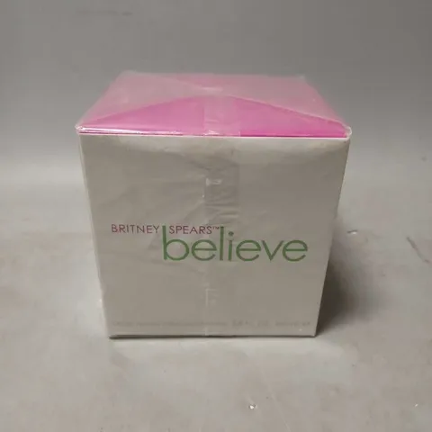 BOXED AND SEALED BRITANY SPEARS BELIEVE EAU DE PARFUM 100ML