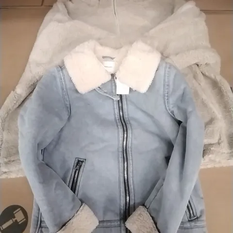 PALLET TO CONTAIN APPROXIMATELY BRAND NEW DESIGNER CLOTHING ITEMS TO INCLUDE; VARIOUS JACKETS ETC