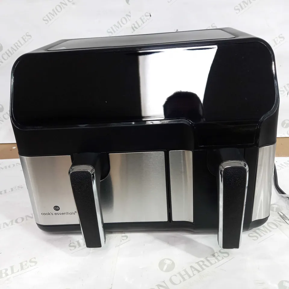 COOK'S ESSENTIALS 7.7L DUAL AIR FRYER