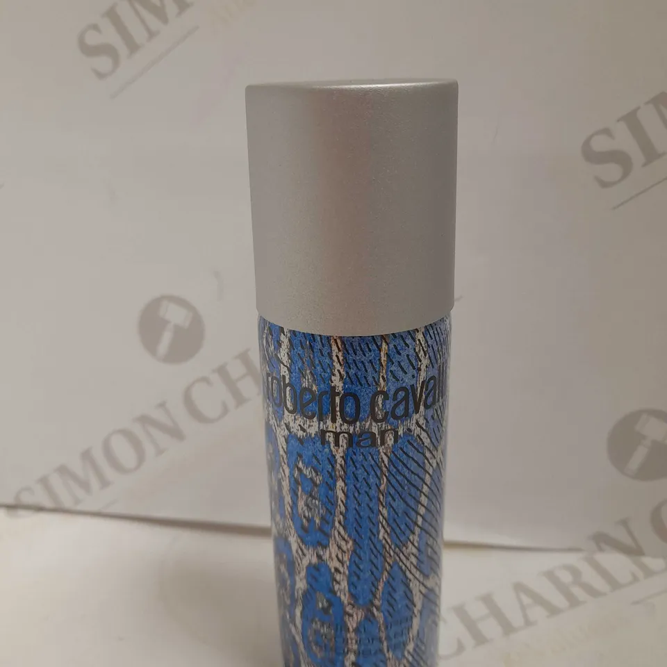 BOX OF 6 ROBERTO CAVALLI MAN NATURAL SPRAY DEODORANT 100ML