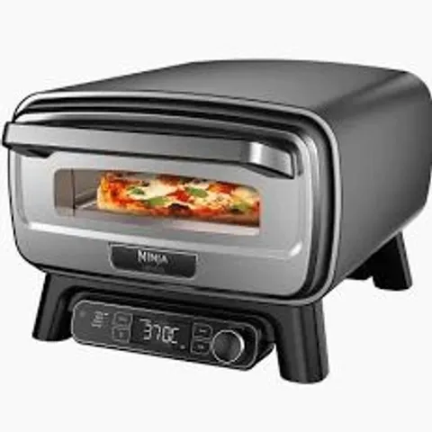 BOXED NINJA ARTISAN ELECTRIC OUTDOOR PIZZA OVEN AND AIRFRYER