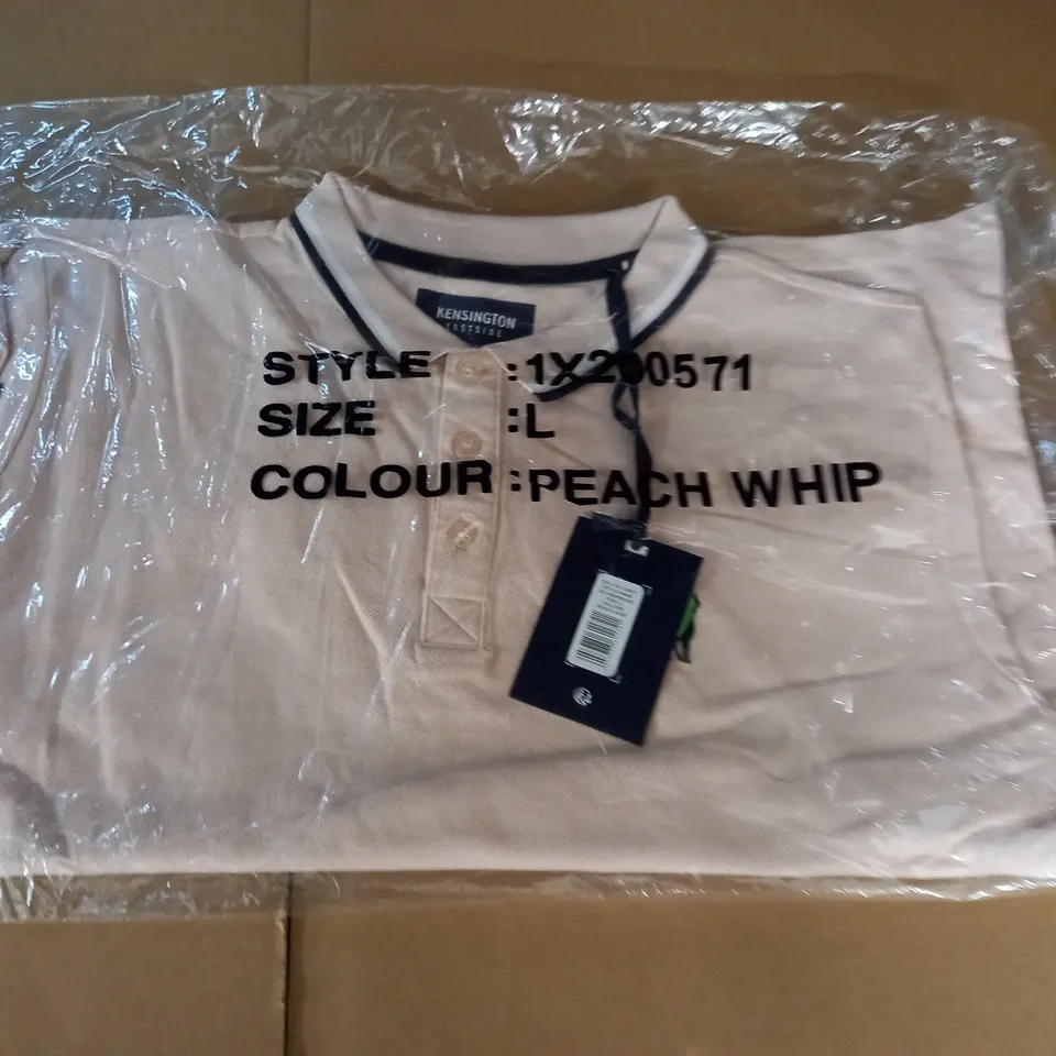 KENGINSTON PEACH POLO SHIRT - L