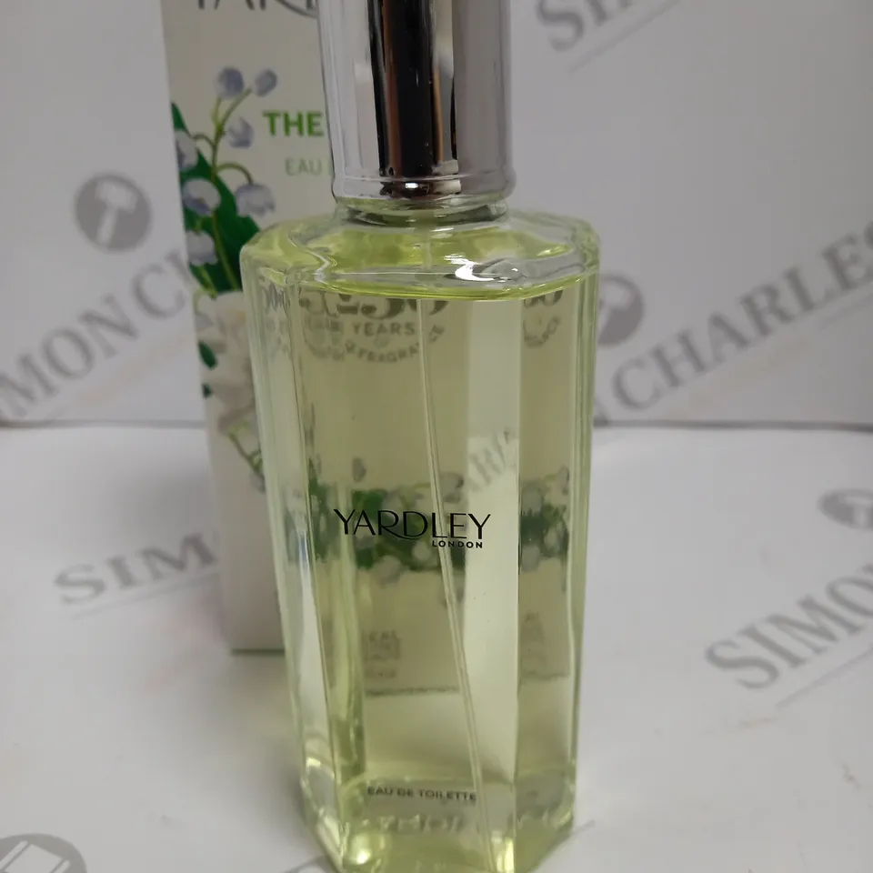 BOXED YARDLEY LILY OF THE VALLEY EAU DE TOILETTE 125ML
