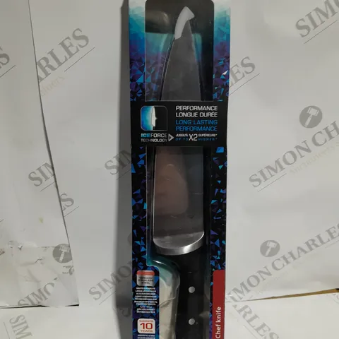 TEFAL ICE FORCE STAINLESS STEEL CHEF KNIFE